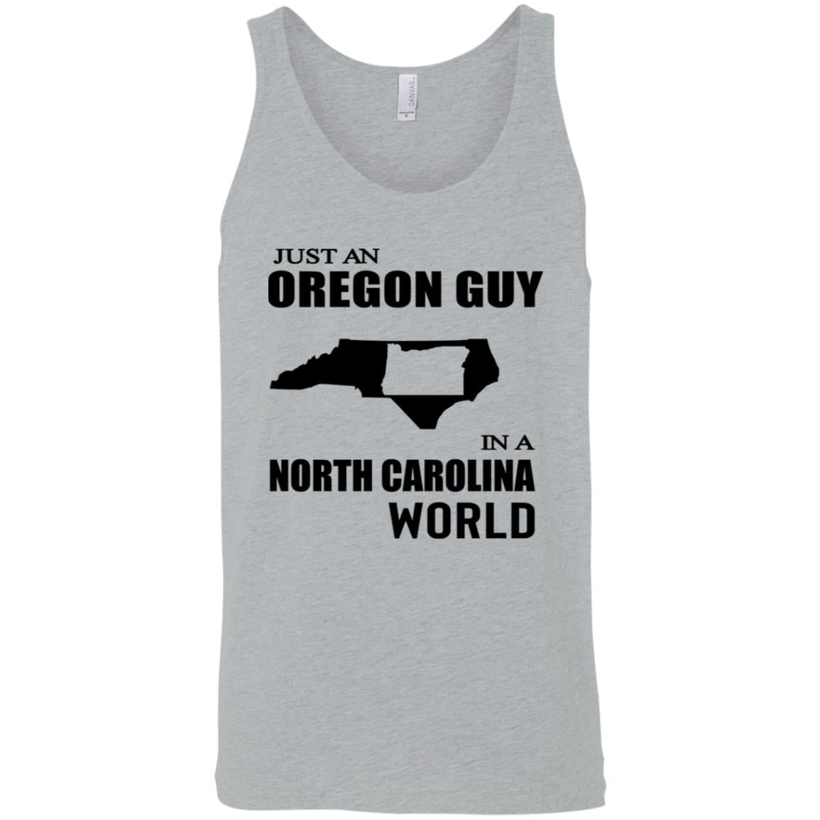 Just An Oregon Guy In North Carolina World Hoodie - Hoodie Teezalo