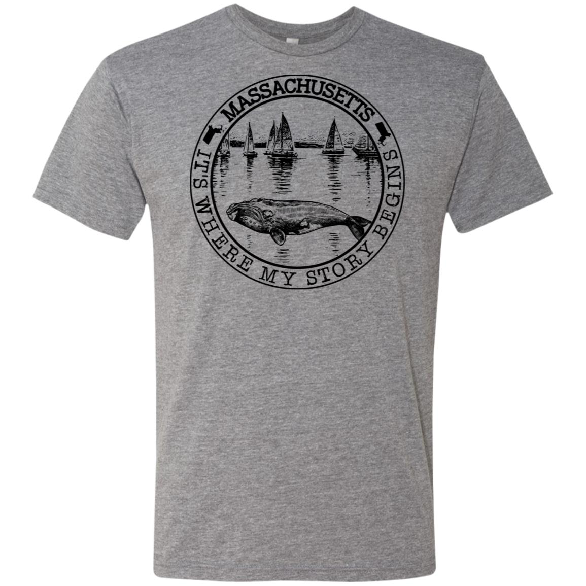 Massachusetts Where My Story Begins Hoodie - Hoodie Teezalo