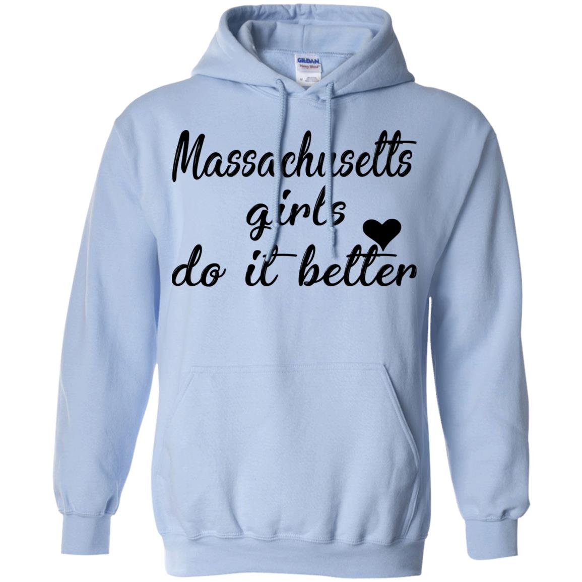 Massachusetts Girl Do It Better Racerback T-Shirt - T-shirt Teezalo