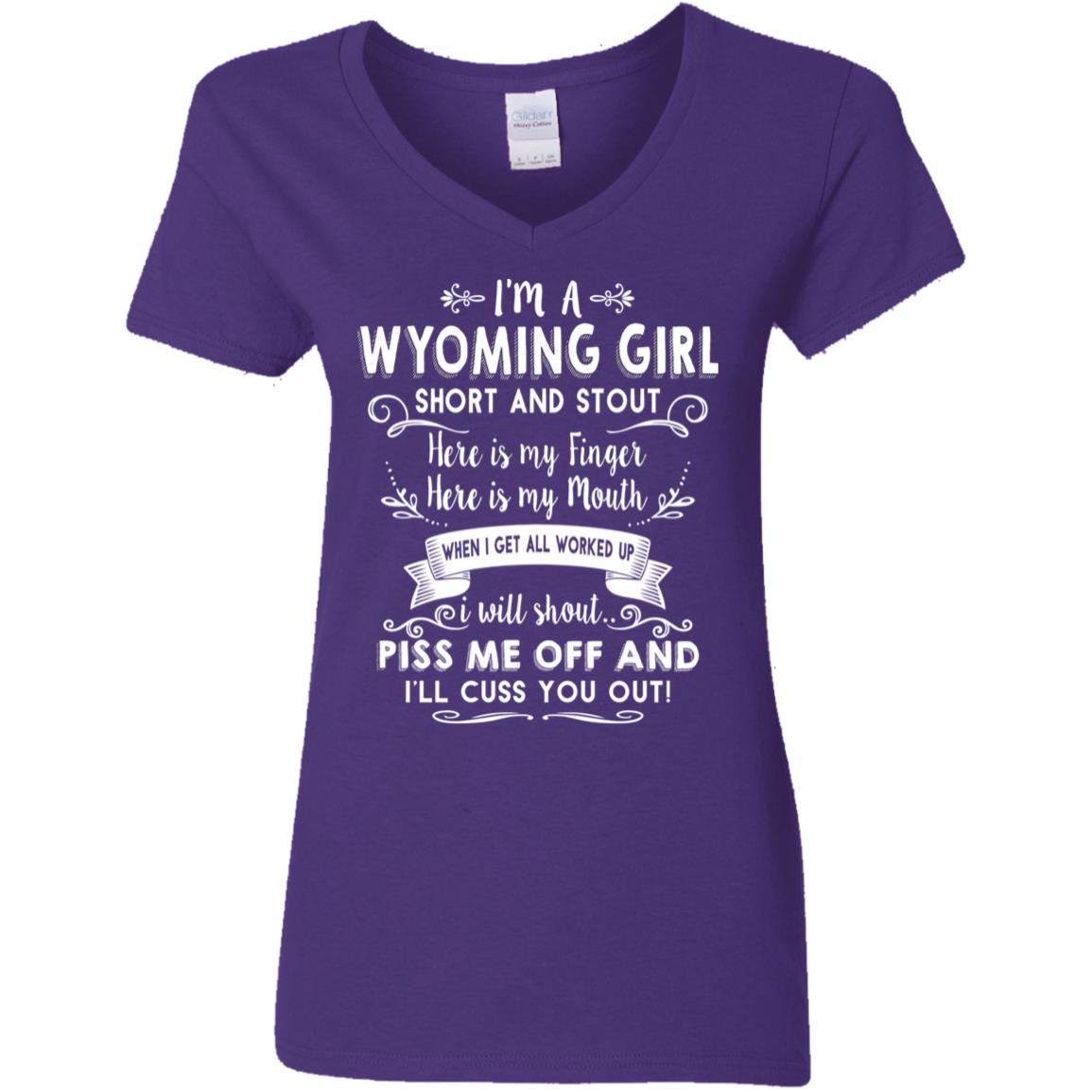 Wyoming Girl Short And Stout Pullover Hoodie - Hoodie Teezalo