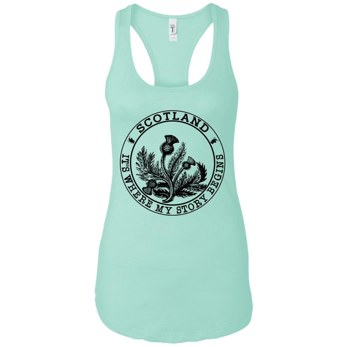 Scotland It's Where My Story Begins T-Shirt - T-shirt Teezalo