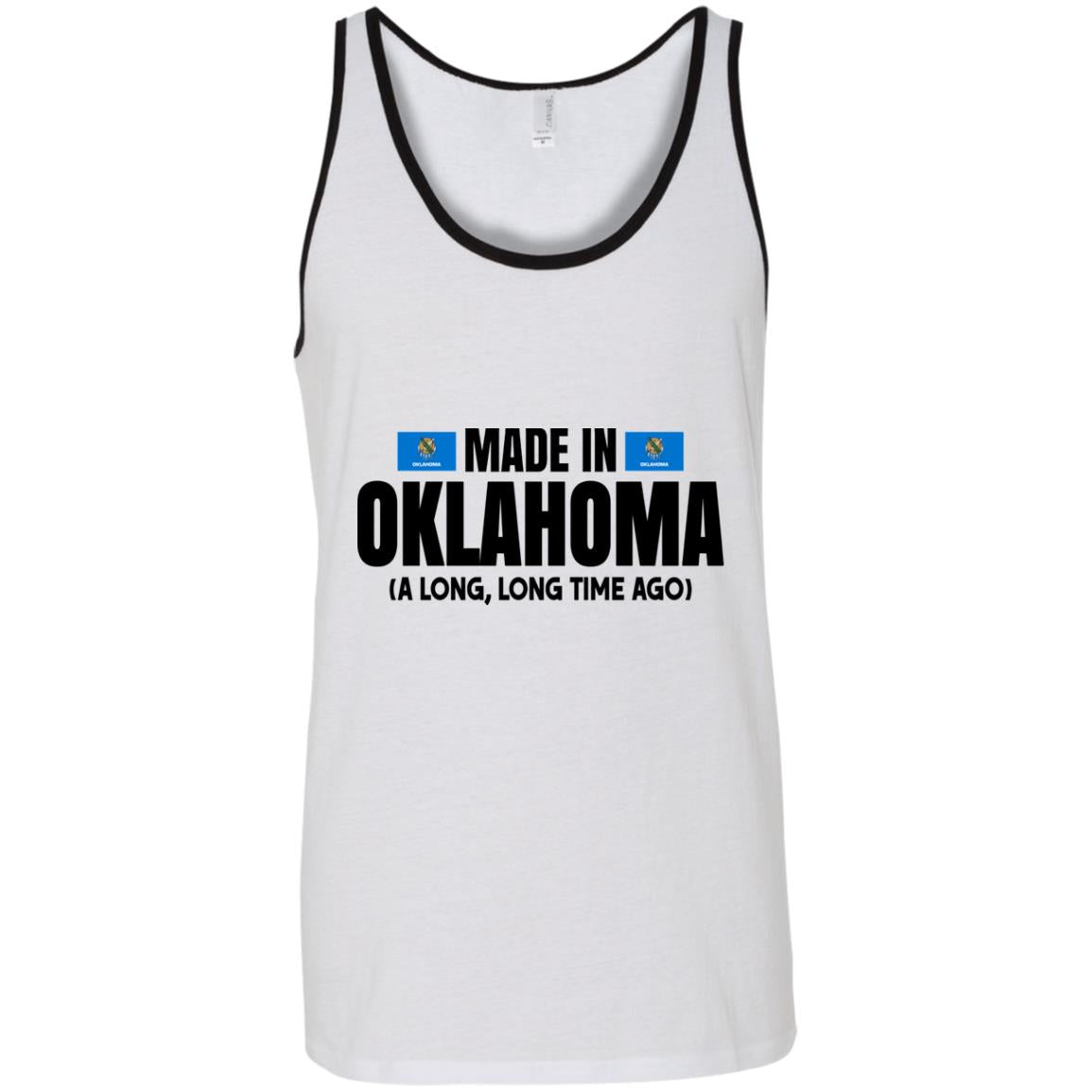 Made In Oklahoma A Long Long Time Ago T- Shirt - T-shirt Teezalo