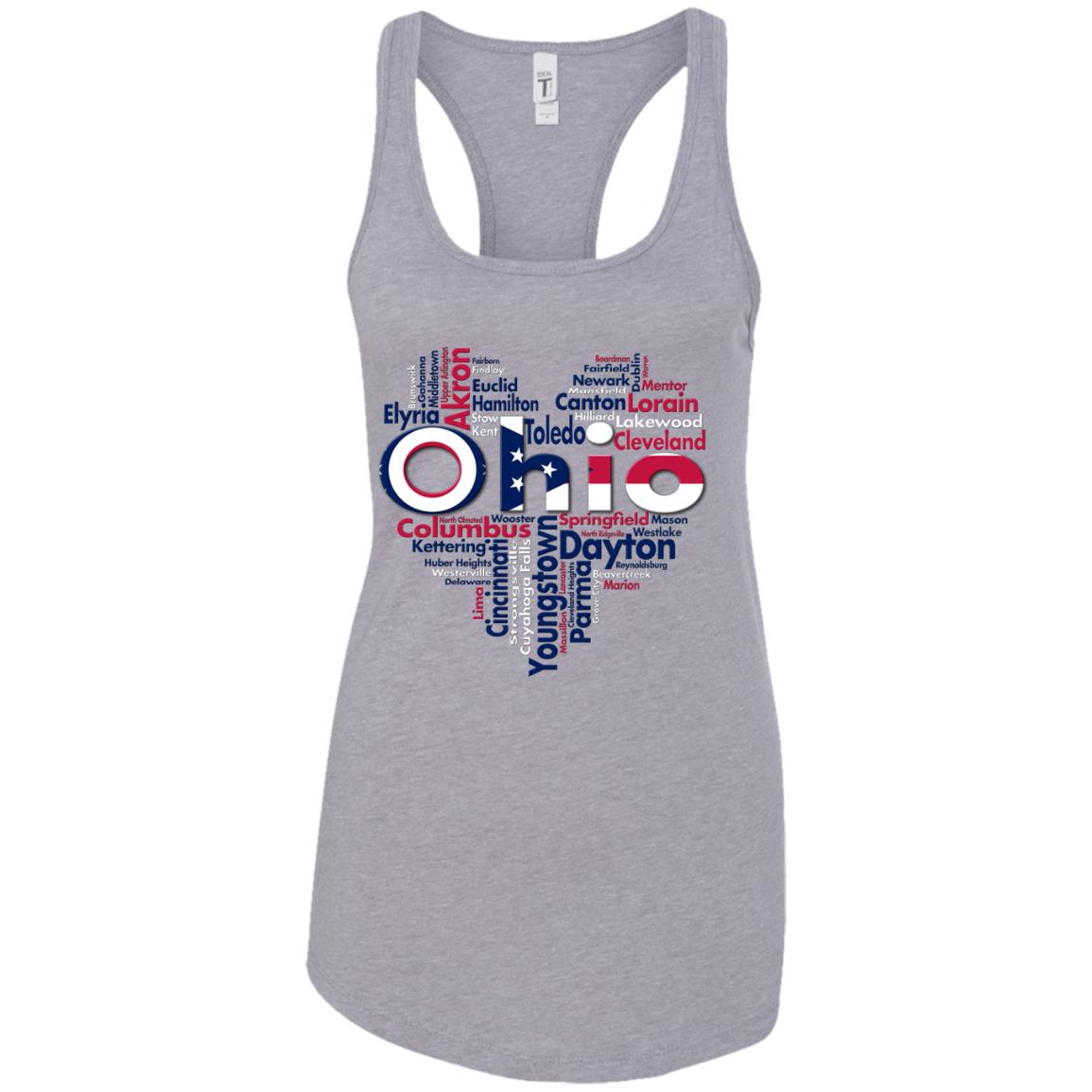 Ohio City Heart T-Shirt - T-shirt Teezalo