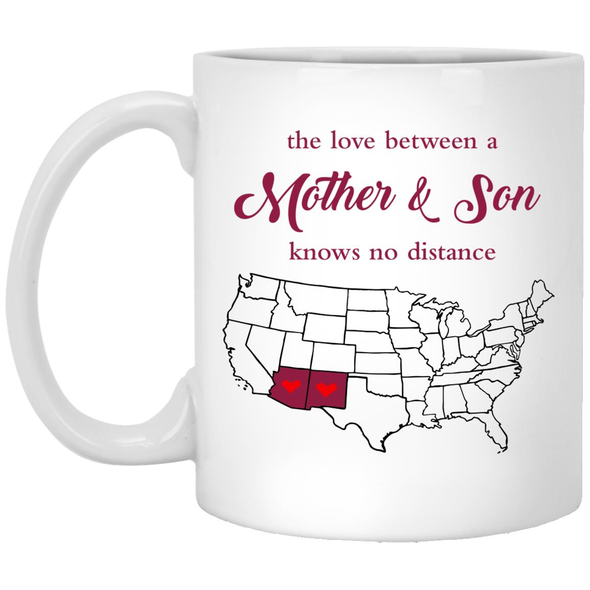 Arizona New Mexico The Love Between Mother And Son Mug - Mug Teezalo