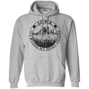 Iowa It's Where My Story Begins T- Shirt - T-shirt Teezalo