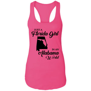Just A Florida Girl In An Alabama World T-Shirt - T-Shirt Teezalo