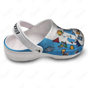 Guatemala Flag Symbols Personalized Clogs Shoes