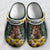 Horse Clogs Shoes Personalized With Your Name TH1123 1