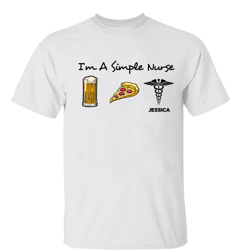 I'm A Simple Nurse Personalized T-shirt