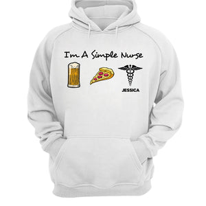 I'm A Simple Nurse Personalized T-shirt
