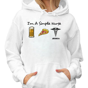 I'm A Simple Nurse Personalized T-shirt