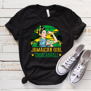 Jamaican Girl Unbreakable Personalized T-shirt