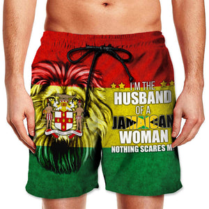 Jamaica Men's Beach Short For My Husband