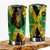 Jamaica Flag Personalized Tumbler With Lion