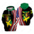 Jamaica Lion And Flag 3D Personalized Hoodie