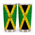 Jamaica Flag And Symbols Personalized Tumbler With Your Name - Tumbler Born Teezalo