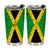 Jamaica Flag And Symbols Personalized Tumbler With Your Name - Tumbler Born Teezalo