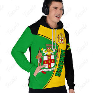 Jamaica Flag 3D Personalized Hoodie for Men Women