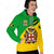 Jamaica Flag Cover 3D Personalized Hoodie With Jamaica Coat of Arms