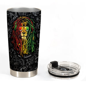 Jamaica Symbols Personalized 20z Stainless Steel Cup - Tumbler Born Teezalo