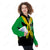 Jamaica Flag Skull 3D Personalized Men Hoodie