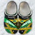 DNA Jamaican Flag Personalized Clogs Shoes