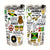 Jamaica Tumbler With Saying And Symbols