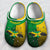 Jamaica Personalized Clogs Shoes Map