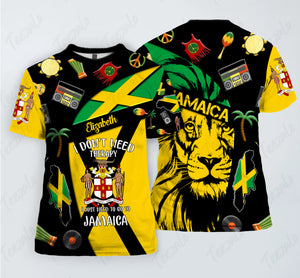 I Just Need To Go To Jamaica 3D T-shirt With Custom Your Name