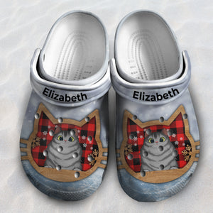 Cat Personalized Clogs Shoes Presents For Cat Lovers 1