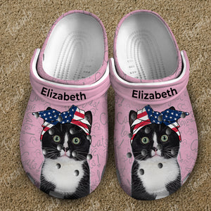 Just Love Cat Personalized Clogs Shoes