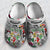 Mexican Symbols Clogs Shoes