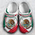 Mexico Flag Cover Personalized Clog Shoes