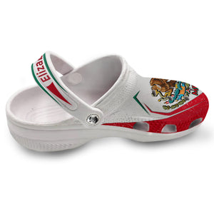 Mexico Flag Cover Personalized Clog Shoes