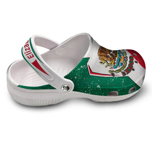 Mexico Flag Cover Personalized Clog Shoes
