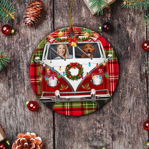 Dog Christmas Personalized Ornaments TH1025 3