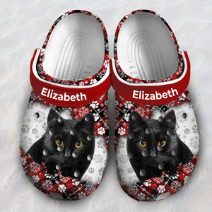 Cat Personalized Clogs Shoes Gift For Cat Lovers HH1027