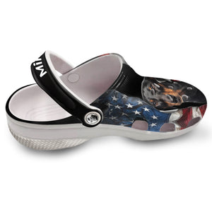 Dog Lovers Personalized Clogs Shoes With Photo 3