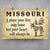 Missouri A Place Your Heart Will Always Be Poster - Poster Teezalo