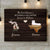 Personalized Long Distance Family Canvas Wall Art From Daughter From Son