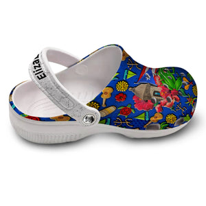 Pride Puerto Rican Where My Story Begins Personalized Clogs Shoes