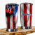 Puerto Rico Tumbler Symbol And Flag Personalized 20z Steel Cup - Tumbler Born Teezalo