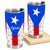 Puerto Rico Flag And Symbols Personalized Tumbler With Your Name - Tumbler Born Teezalo