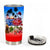 Puerto Rico Map Personalized Tumbler With Symbols