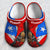 Puerto Rico Flag Symbols Colorful Personalized Clog Shoes - Crocs Born Teezalo