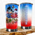 Puerto Rico Map Personalized Tumbler With Symbols