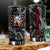Puerto rico Symbols Seamless Pattern Personalized 20z Stainless Steel Cup - Tumbler Born Teezalo