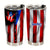 Puerto Rico Tumbler Symbol And Flag Personalized 20z Steel Cup