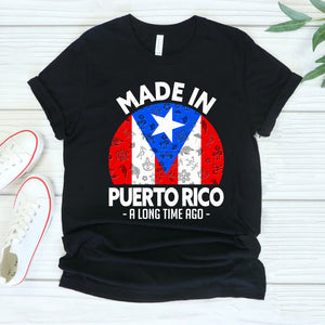 Made In Puerto Rico A Long Time Ago Vintage T-shirt - T-shirt Born Teezalo