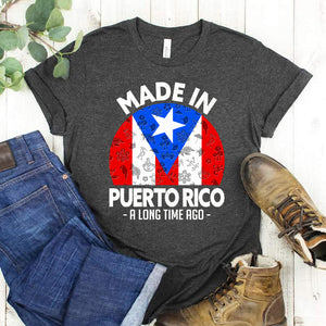 Made In Puerto Rico A Long Time Ago Vintage T-shirt - T-shirt Born Teezalo